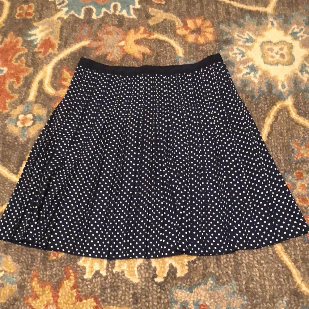 J CREW PLEATED SKIRT